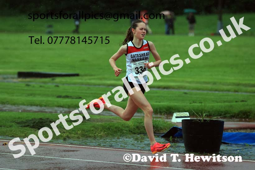 3000 metres, NEGP 2, Monkton Stadium.  Photo: David T. Hewitson/Sports for All Pics